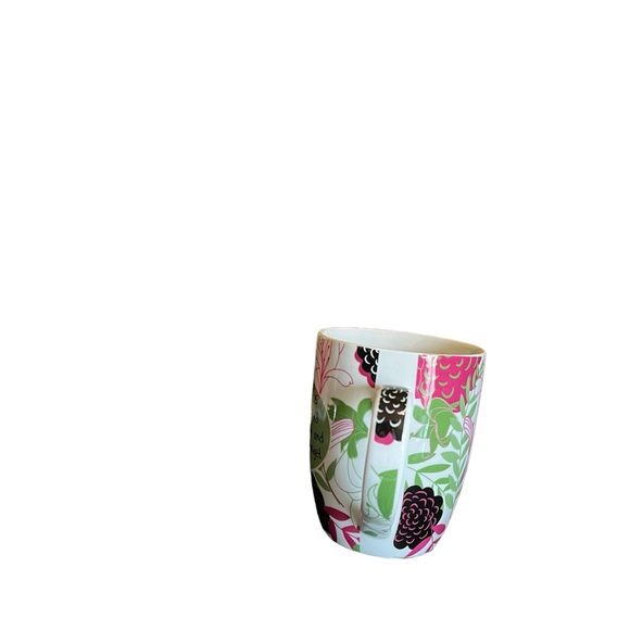 Pier 1 Imports True Friends Are Hard To Find. Floral Porcelain Mug - Picture 2 of 6